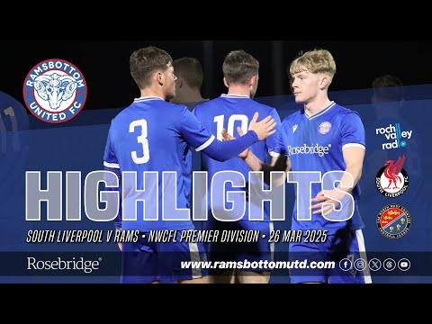 SOUTH LIVERPOOL 0-4 RAMSBOTTOM UNITED