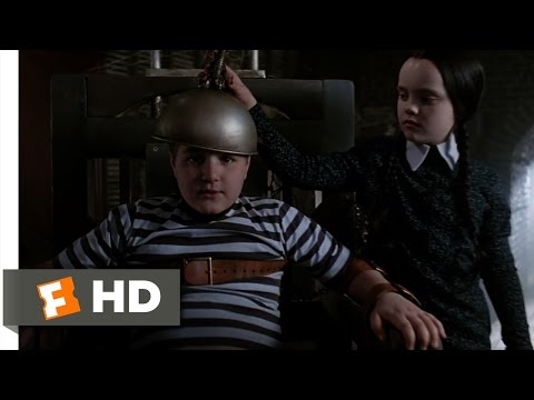 The Addams Family (2/10) Movie CLIP - The Hot Seat (1991) HD