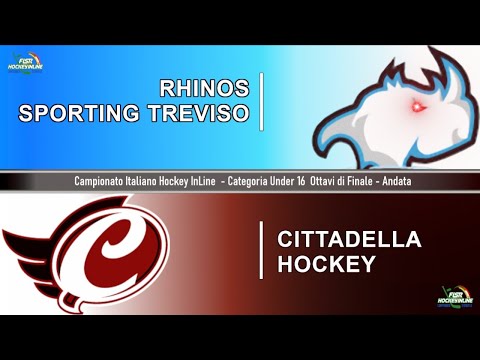 Rhinos Sporting TV vs Cittadella HP  Campionato 2020/2021  cat. Under 16 Ritorno Ottavi di Finale