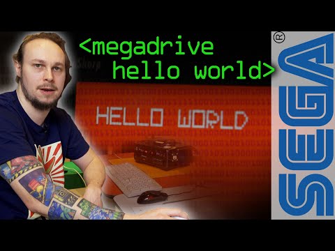 Hello World on Sega Megadrive - Computerphile