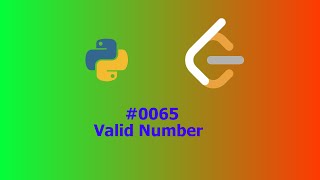 YouTube video 'No Sound Leetcode 65: Valid Number'