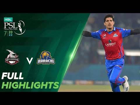 Full Highlights | Lahore Qalandars vs Karachi Kings | Match 26 | HBL PSL 7 | ML2T