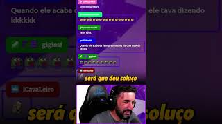 O GAGO CANSOU DE TENTAR FALAR! KKKKKK🤣🤡#leagueoflegends #festinhadorodil #cblow #Rodil #lol