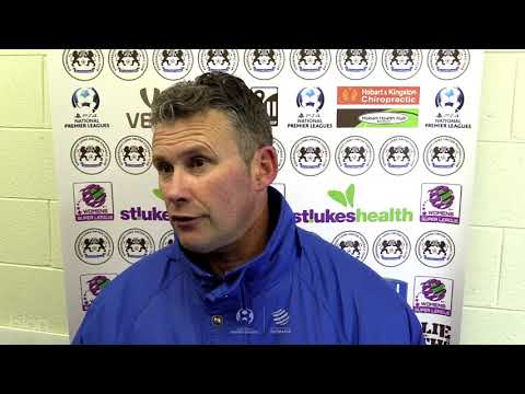 NPL TAS, Round 16, Post Game, Ken Morton and Mark Broadbent