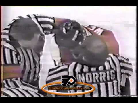 Feb 14, 1980 Blake Wesley vs Jim Korn Philadelphia Flyers vs Detroit Red Wings