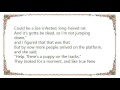 Christine Lavin - Waiting for the 'B' Train Lyrics