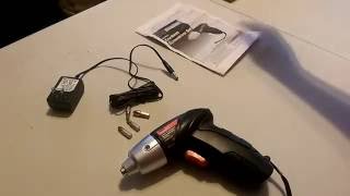 Bor Obeng Elektrik Cordless 4.8V isi 45 pcs