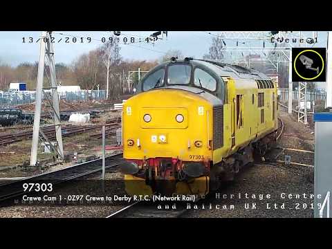 Railcam's Feast of Class 37's - 13th February 2019