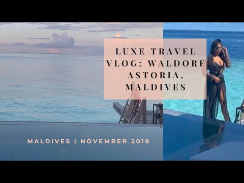 Luxe Maldives Travel Vlog: Singing Live, Meeting Serena Williams, Endless Good Food & More