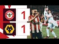 Tommy Doyle strike cancels out Maupay in stalemate 🐺🐝  | Brentford 1-1 Wolves | FA Cup Highlights