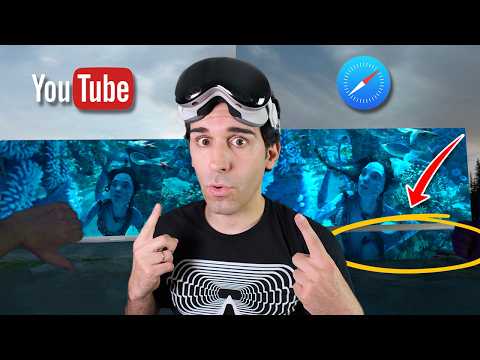 La llegada de YouTube a visionOS me deja algo claro: el Apple Vision Pro está muy vivo