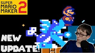 Reacting to the MASSIVE NEW Super Mario Maker 2 3.0 update!