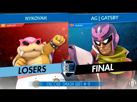 Encore Smash Wifi # 9 - nyKovah Vs. AG | Gatsby - Losers Final