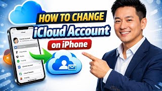 How to CHANGE ICLOUD ACCOUNT on iPhone (Step by Step)