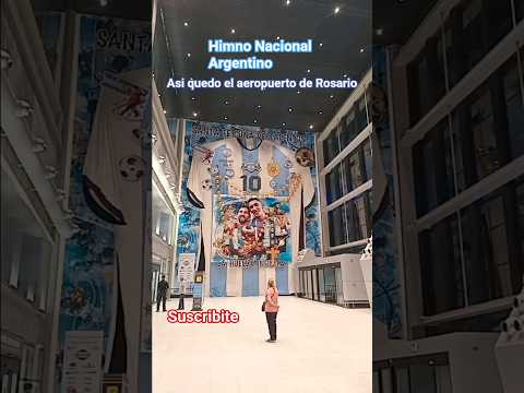 #rosario #aeropuerto suscribite #himnonacionalargentino  #argentina #messi #dimaria #avion #santafe