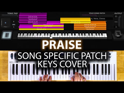 Praise - MainStage patch worship piano cover- Elevation Worship