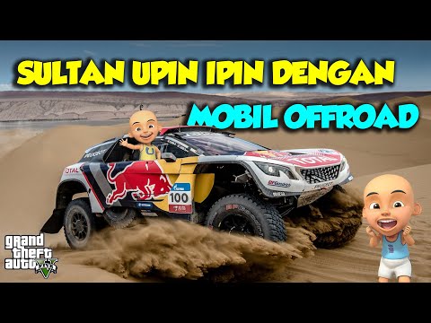 Mobil Offroad Dakar ManTUL Sultan Upin Ipin Sangat SENANG - GTA V Upin Ipin Episode Terbaru 786