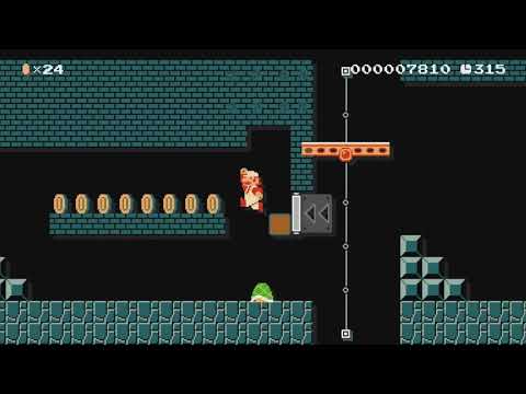 Super Luigi Bros Remix (4-2) by Nasetto BG - Super Mario Maker - No Commentary 1bk