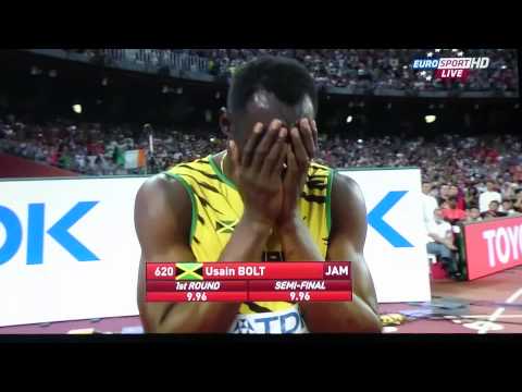 Mens 100 meter sprint world championship