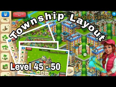 Layout do mapa completo do município || Nível 45 - 50 || Município ||