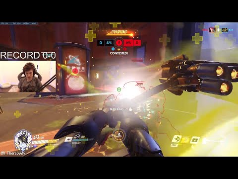 SUPER PRO REINHARDT GAMEPLAY OVERWATCH SEASON 33 TOP 500