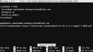 ACME Protocol Support in Apache httpd Demo