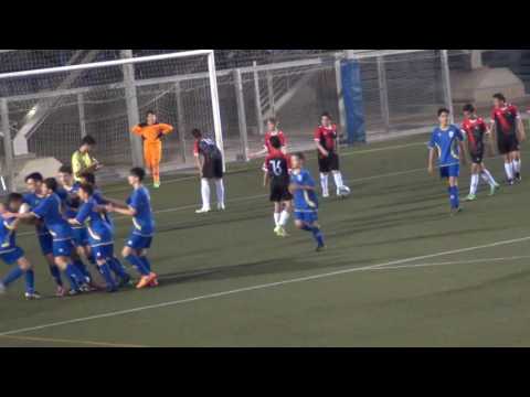 2 - 1 GOL DE  PEREZ FERNANDEZ, ERIK VS L'HOSPITALET, CENTRE ESPORTS "D"