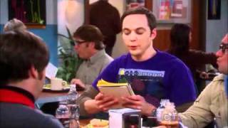 The big bang theory - Sheldon laughing really hard