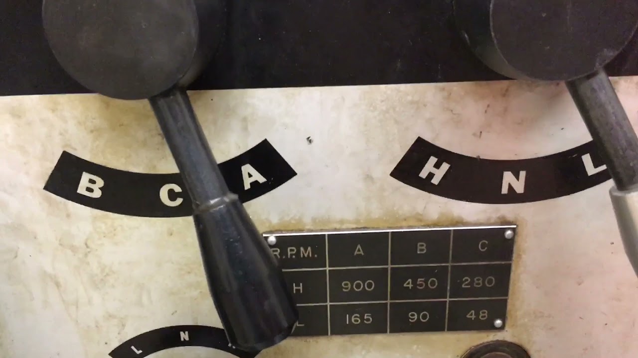 Drill and tapping non critical rod ends on manual lathe