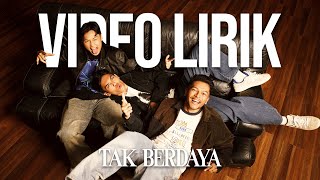Download lagu SENANDIKA - TAK BERDAYA (LYRIC VIDEO) LIRIK LAGU VIRAL & TRENDING TERBARU mp3 Download lagu SENANDIKA - TAK BERDAYA (LYRIC VIDEO) LIRIK LAGU VIRAL & TRENDING TERBARU mp3