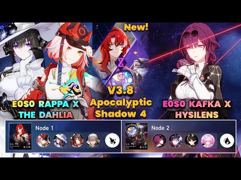 E0S0 Rappa x The Dahlia & E0S0 Kafka x Hysilens | NEW Apocalyptic Shadow | 3 Stars | HSR | V3.8 |