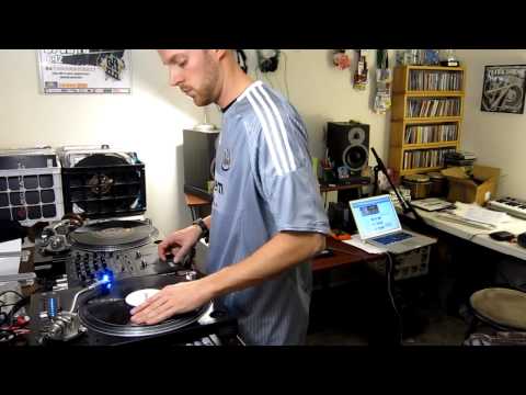 DJ Chris Karns Scratch Drumming