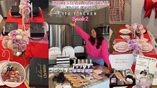 Bridesmaid Proposal Boxes 💍 What's Inside + Their Reaction!! From fiancé to FOREVER Episode 2