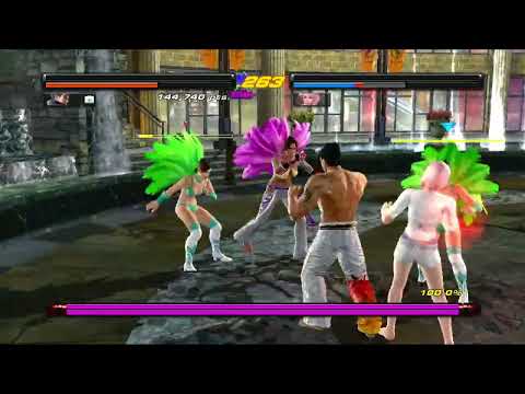 Tekken 6 Scenario Campaign-Jin Vs Christie