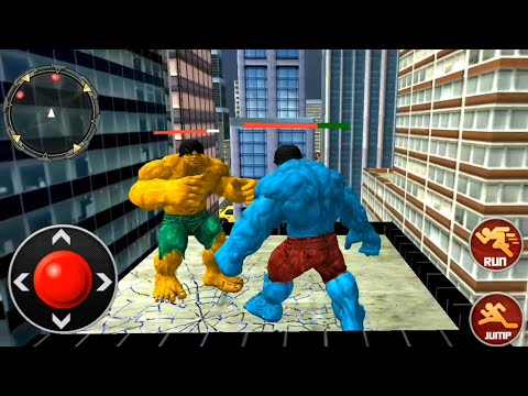 Incredible Green Monster Vs City Robot Monster Villains | Monster Hero Robot City Battle - GamePlay