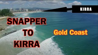SNAPPER ROCKS TO KIRRA Quiksilver Pro Gold Coast  location