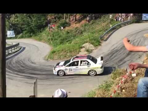Rally valli ossolane crash serini