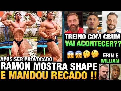 RAMON MOSTRA SHAPE E MANDA RECADO APÓS SER PROVOCADO POR RIVAL - WILLIAM 135KG - ERIN CONFIANTE