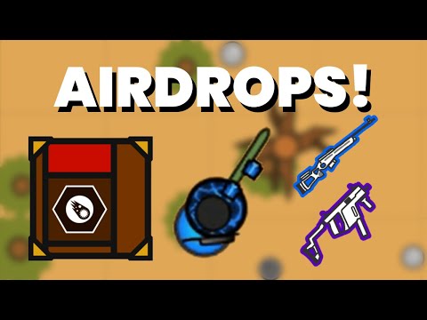 WINNING AIRDROPS ONLY! | Airdrops Only Challenge | Surviv.io