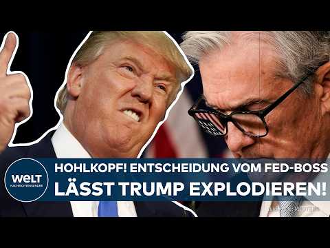 WASHINGTON: Fed-Chef Jerome Powell trotzt Donald Trump – Leitzins bleibt stabil