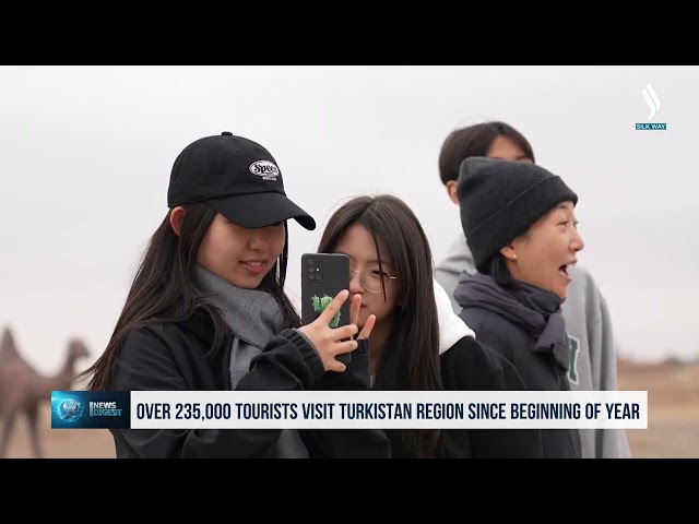 Over 235,000 tourists visit Turkistan region since beginning of year