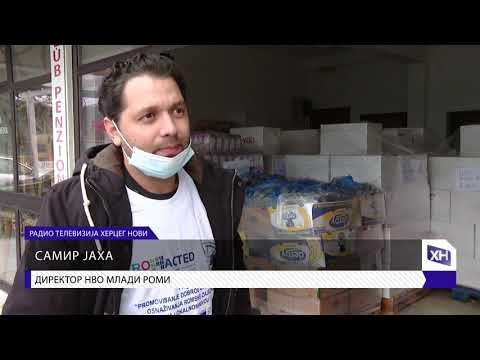 RTHN - NVO "Mladi romi" i OO Crveni krst HN distribuirali pakete pomoći