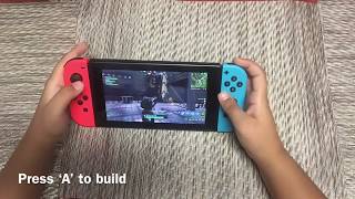 Fortnite Nintendo Switch Controls