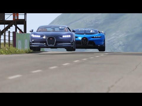 Bugatti Vision GT vs Bugatti Chiron at Highlands