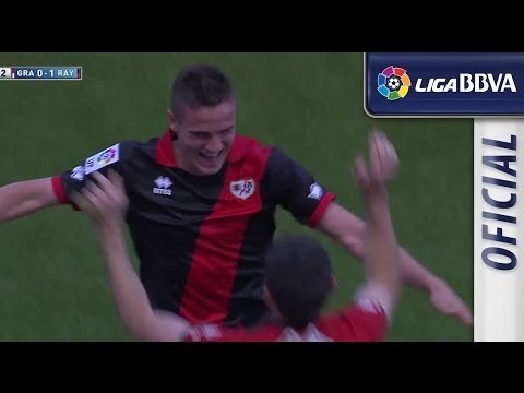 Amazing goal of Saúl (0-1) Granada CF - Rayo Vallecano