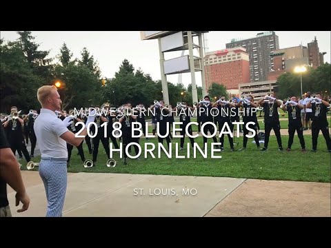 Bluecoats 2018 Hornline- In The Lot [DCI Midwestern Championship]