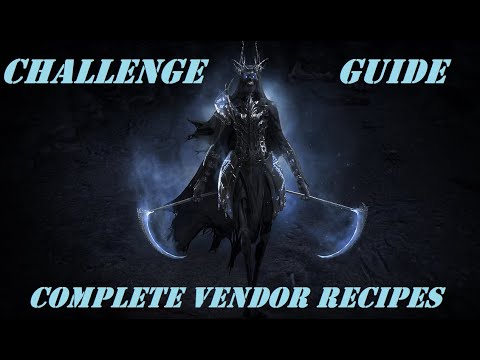[3.15] Guide | Challenge: Complete Vendor Recipes | Expedition | Path of Exile 3.15