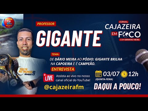 De Dário Meira ao Pódio: Gigante Brilha Na Capoeira e é Campeão