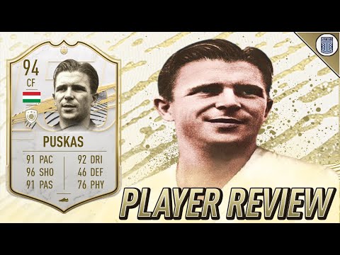 IS HE WORTH UNLOCKING?!🤔 94 ICON SWAPS PRIME ICON PUSKAS PLAYER REVIEW! - FIFA 21 ULTIMATE TEAM