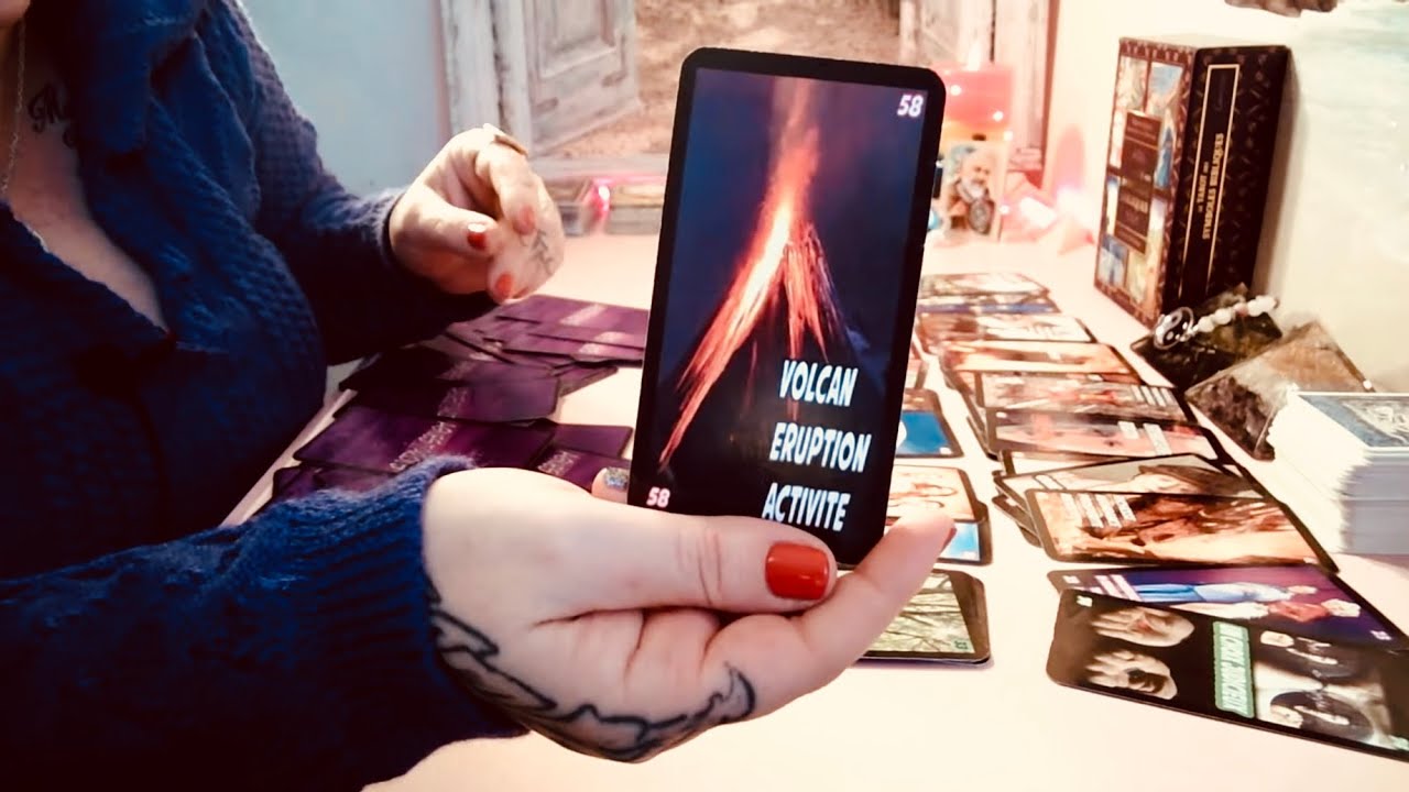 Un autre résident va suivre un départ précipité🔮 un volcan en éruption va exploser #tarot #voyance￼